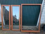 Kozijn 145 x 100 cm, Gebruikt, Raamkozijn, Inclusief glas, 75 tot 150 cm