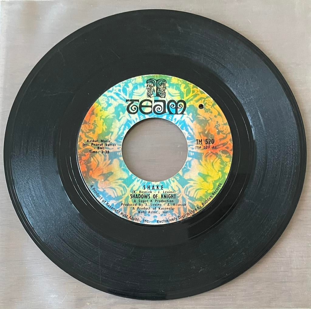 Single Shadows Of Knight - Shake, Cd's en Dvd's, Vinyl Singles, Ophalen of Verzenden, 7 inch, Overige genres, Single