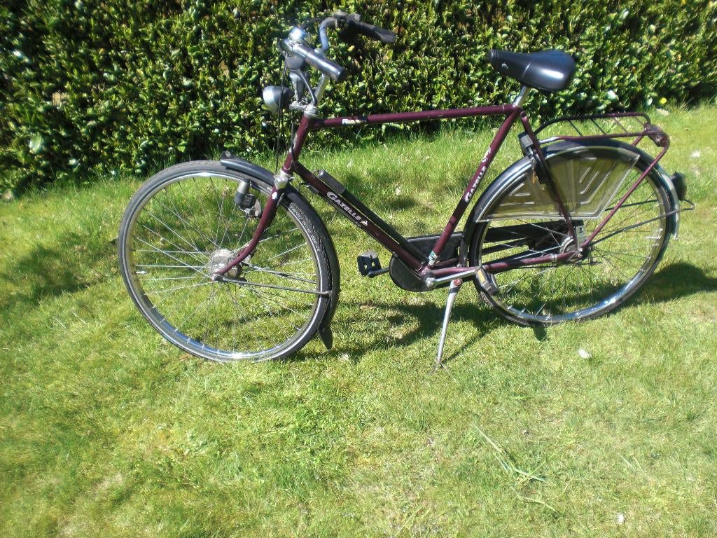 Te koop mooie  Gazelle herenfiets, Ophalen, Gebruikt, Versnellingen, 57 tot 61 cm