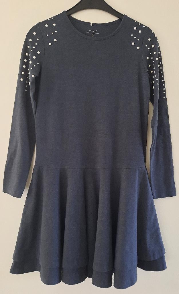 Feestelijk Name it jurkje klokrok 152, Meisje, Ophalen of Verzenden, Zo goed als nieuw, Jurk of Rok