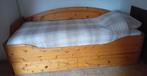 Mooi grenen bed met twee grote onderlades, Huis en Inrichting, Slaapkamer | Bedden, 90 cm, Eenpersoons, Ophalen of Verzenden, Zo goed als nieuw