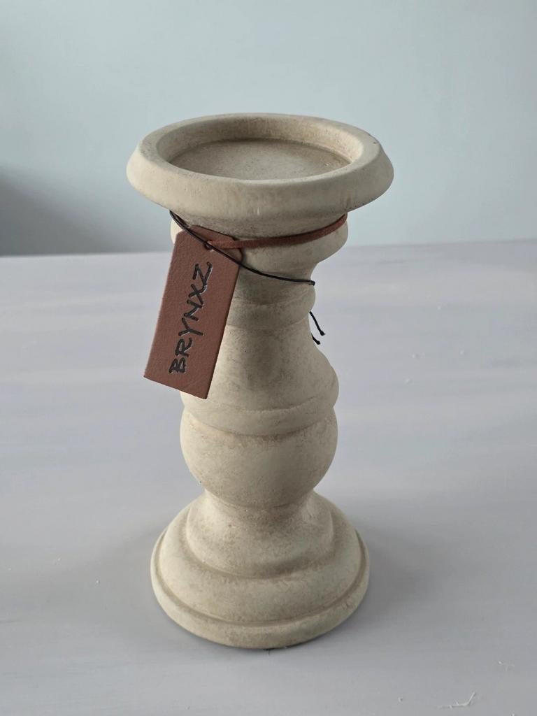 Brynxz kandelaar, Huis en Inrichting, Woonaccessoires | Kandelaars en Kaarsen, Overige materialen, Beige, Onbekend, Ophalen of Verzenden