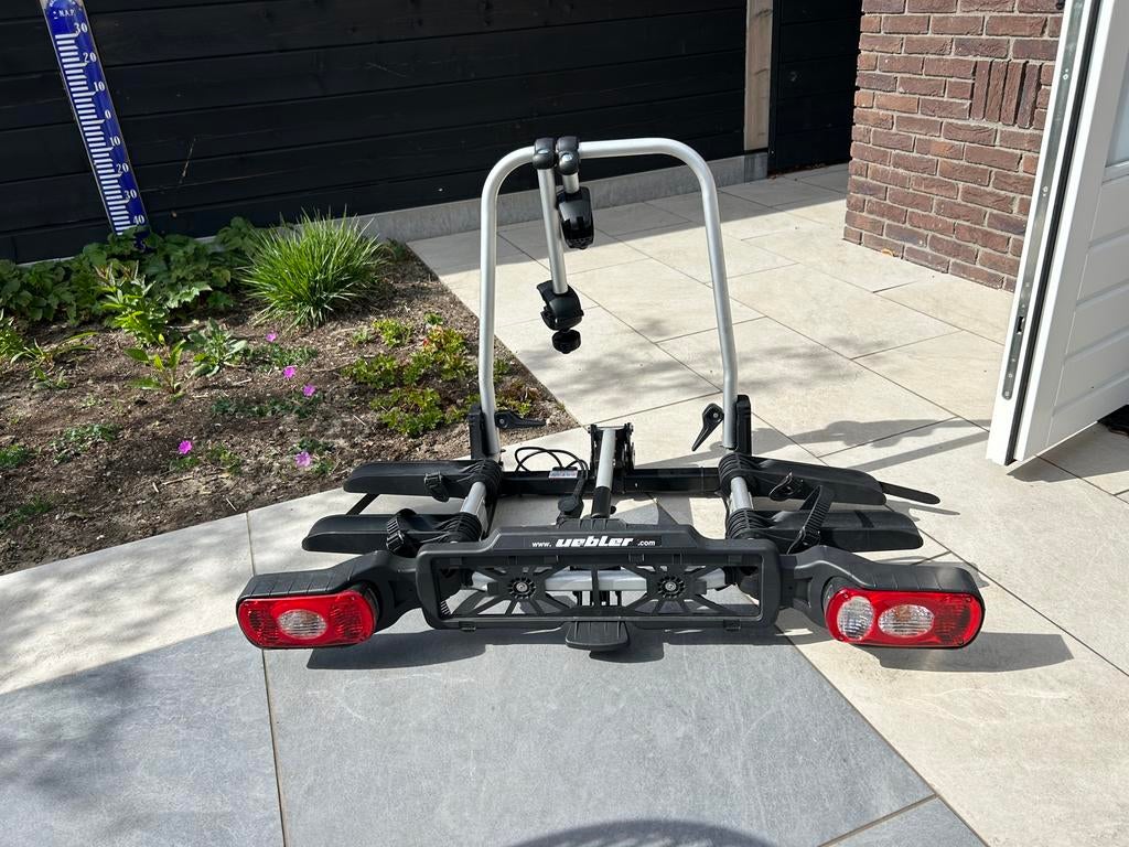 Uebler x21 nano fietsendrager voor 2 fietsen - trekhaak, Ophalen, 2 fietsen, Gebruikt, Trekhaakdrager