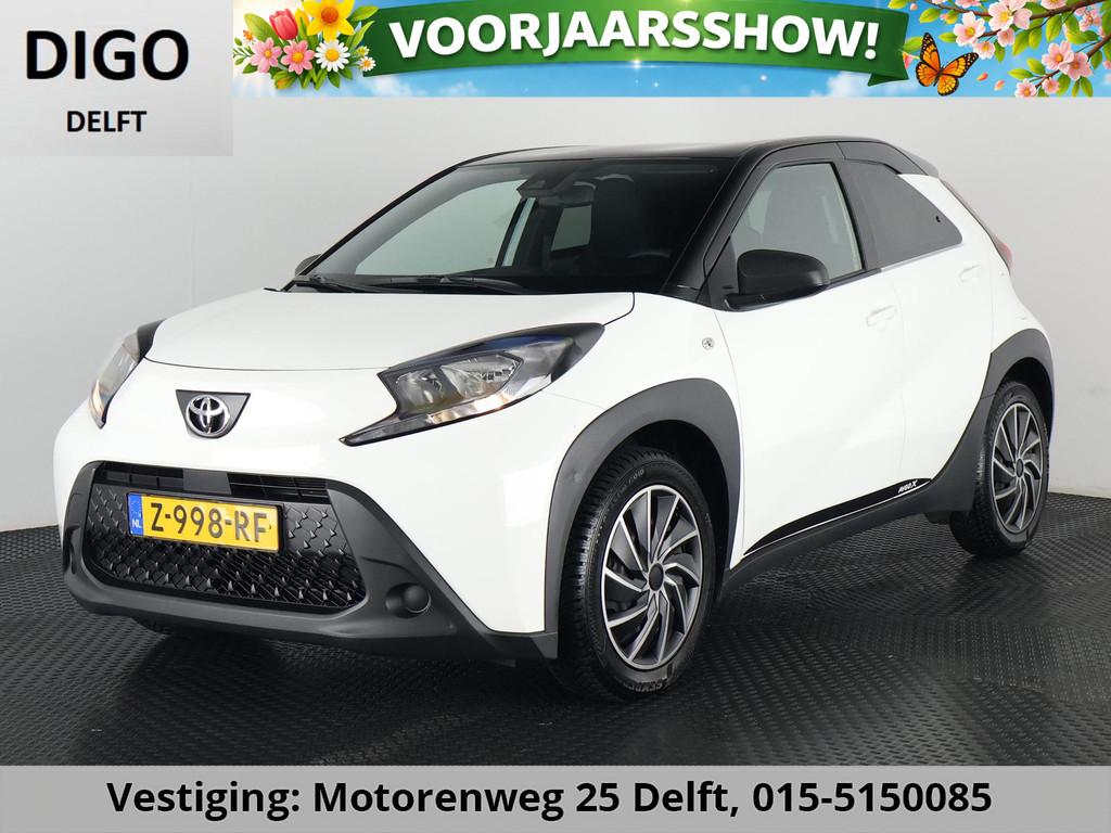 Toyota Aygo X VVT-i MT PLAY BLACK & WHITE 1e EIG GARANTIE 6-, Auto's, Toyota, Stof, Gebruikt, 920 kg, Start-stop-systeem