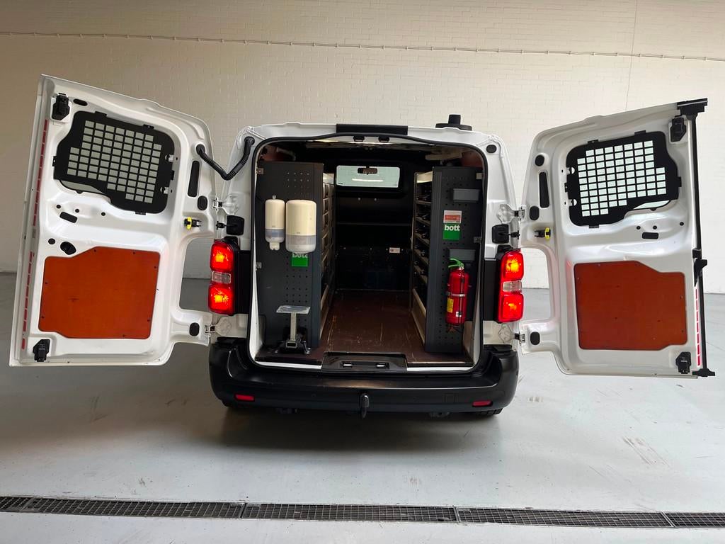 Citroen Jumpy Servicewagen AUTOMAAT 1.6 BlueHDI 95pk euro6 C, Auto's, Stof, Wit, Origineel Nederlands, Bedrijf