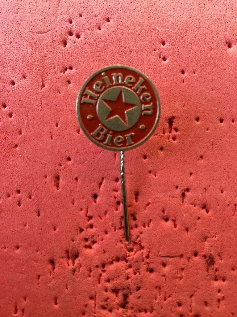 Speldje Heineken Bier, Verzamelen, Verzenden, Zo goed als nieuw, Merk, Speldje of Pin