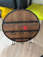 Wandrek voor wijnflessen en glazen, Ophalen, 50 tot 75 cm, Zo goed als nieuw, Minder dan 5 flessen