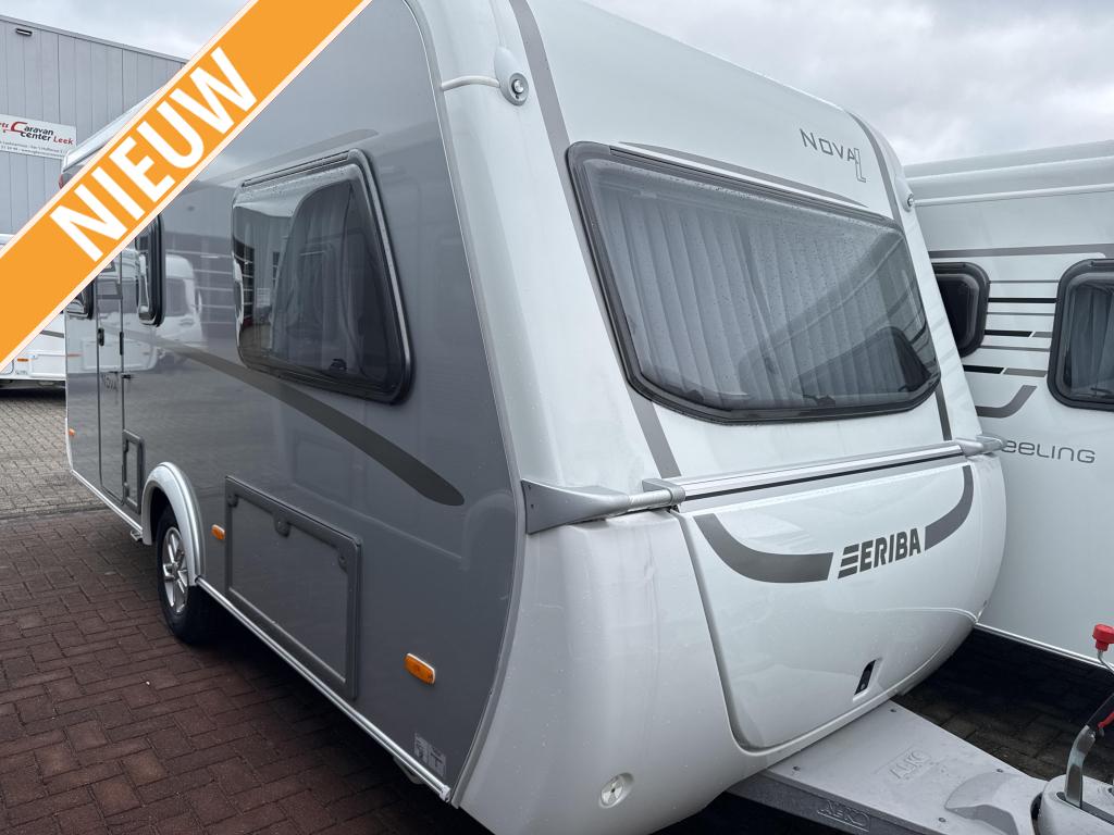 Eriba Nova Light 470 Maraldi Elegance 2025 GRATIS MOVER, Caravans en Kamperen, Standaardzit, Bedrijf, Tot en met 3, Overige typen