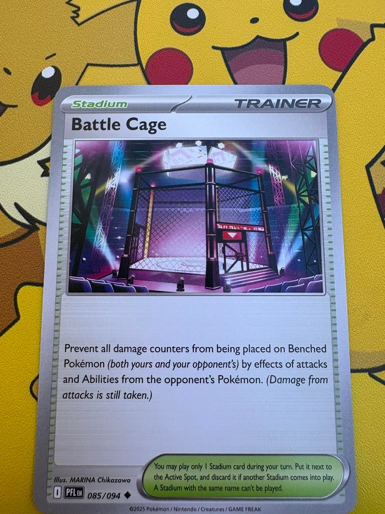 Pokkemonkaart dattle cage, Verzenden, Zo goed als nieuw, Meerdere kaarten