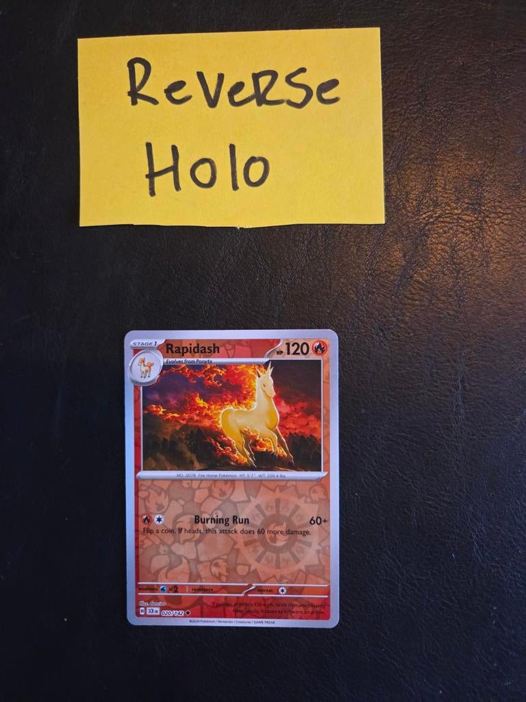 Rapidash 020/142 stellar crown, Ophalen of Verzenden, Zo goed als nieuw