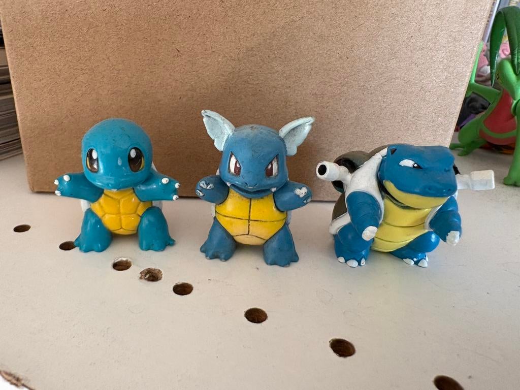 Pokemon Tomy Figures Squirtle/wartortle/blastoise, Ophalen, Zo goed als nieuw