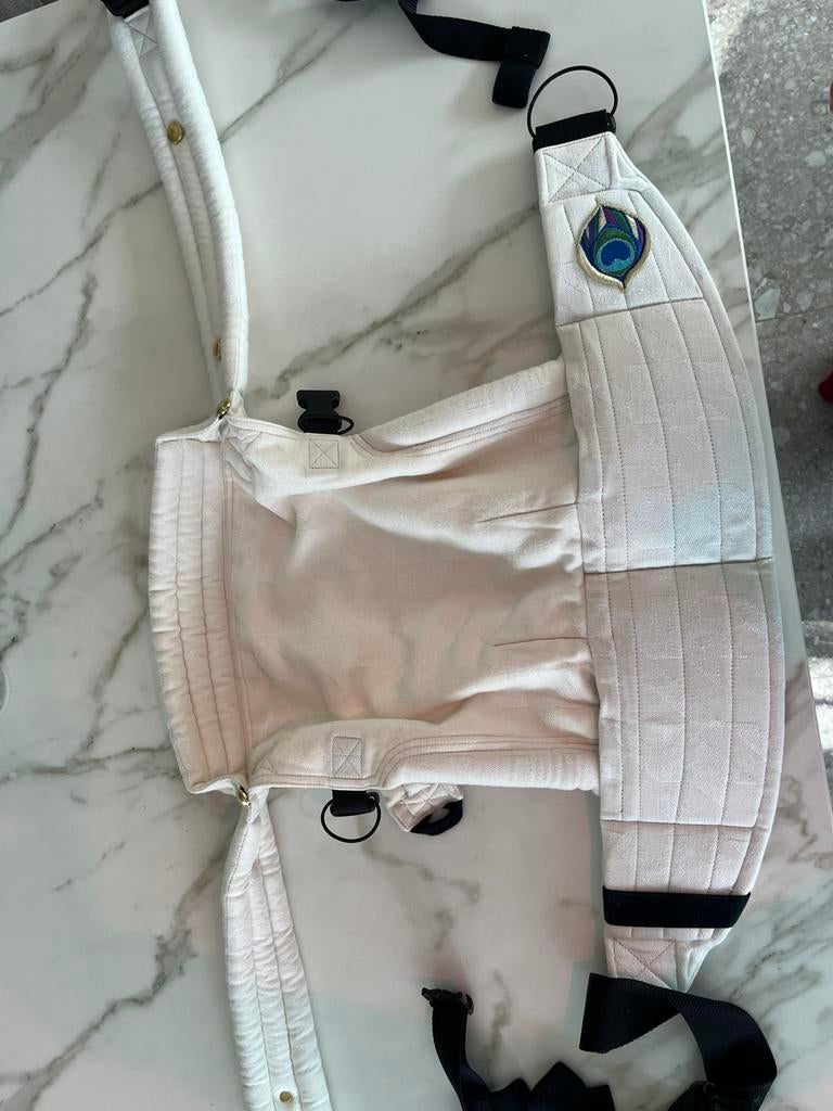 Artipoppe zeitgeist tweed white, Kinderen en Baby's, Babydragers en Draagdoeken, Overige merken, Buik of Rug, Ophalen of Verzenden