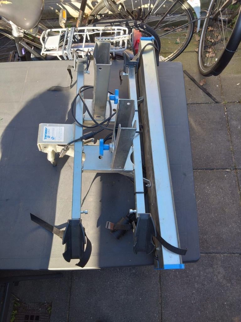 TWINNPP-LOAD Fietsendrager voor 2 fietsen, Auto diversen, Fietsendragers, Ophalen, 2 fietsen, Gebruikt, Trekhaakdrager