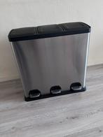 Pedaalemmer 3 vakken, Ophalen, Zo goed als nieuw, Metaal, Minder dan 50 cm