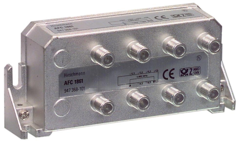 Hirschmann COAX TV signaalsplitter RH-AFC 1861 CAI multitap, Ophalen of Verzenden, Minder dan 2 meter, Coaxiale kabel
