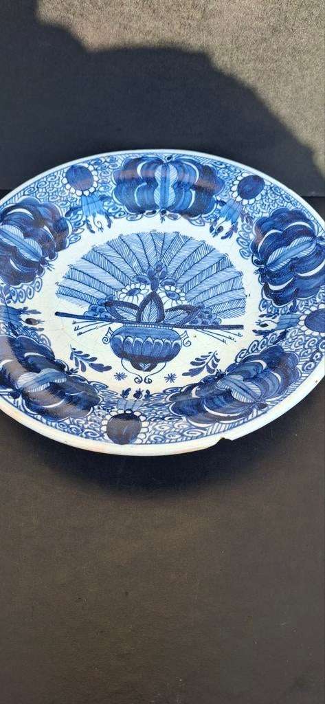 Pauwenbordje, Antiek en Kunst, Ophalen of Verzenden