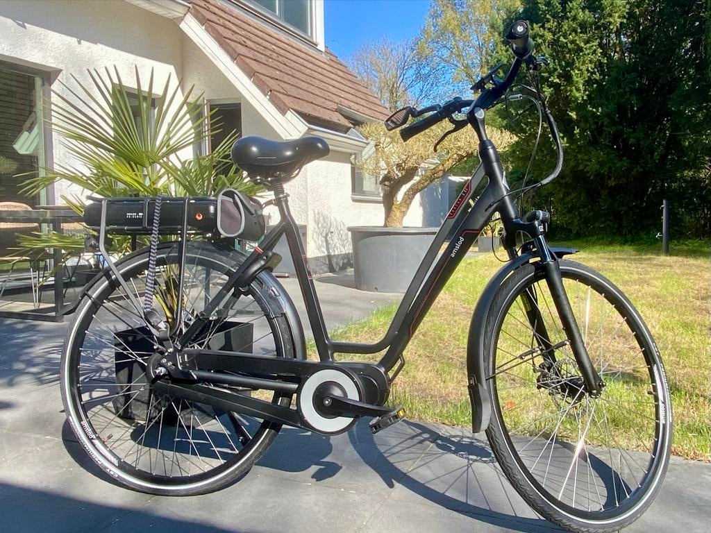 Amslod elektrische fiets Venton LTX - Weinig kilometers, Fietsen en Brommers, Elektrische fietsen, Zo goed als nieuw, 51 tot 55 cm