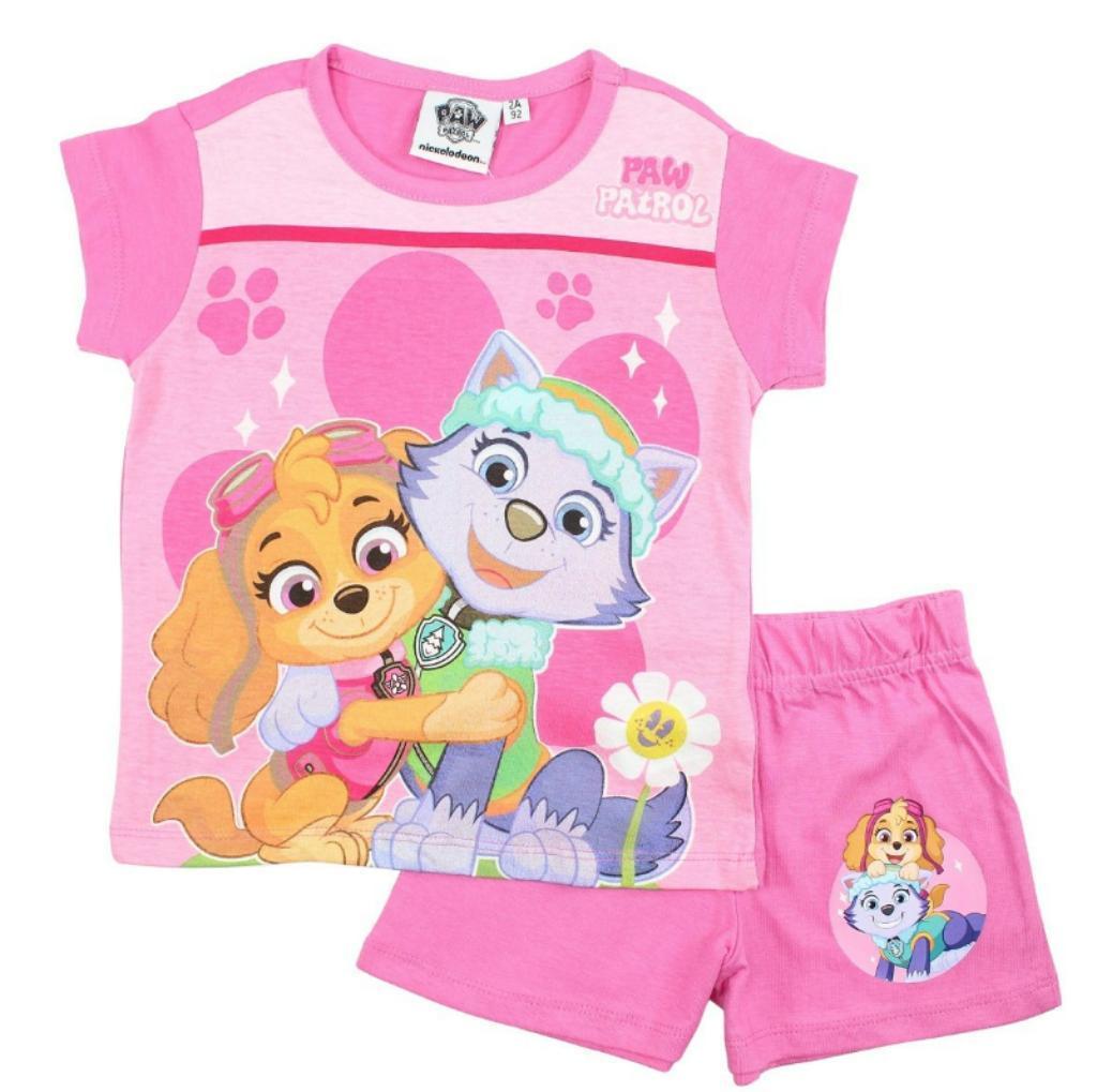Paw Patrol Shortama LR - Maat 92 - 98 - 116 - Katoen, Nacht- of Onderkleding, Meisje, Nieuw, Ophalen of Verzenden