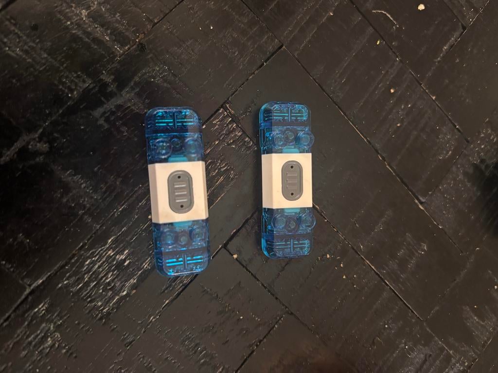 2x LEGO Power Functions LED-verlichting (blauw), Sieraden, Tassen en Uiterlijk, Activity trackers, Ophalen of Verzenden, Gebruikt