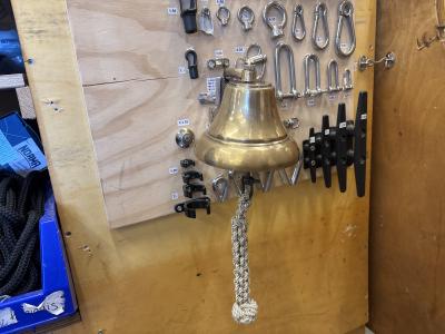 Scheepsbel messing, Watersport en Boten, Bootonderdelen, Gebruikt