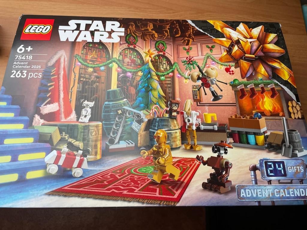 LEGO Star Wars Adventskalender 2025, Kinderen en Baby's, Speelgoed | Duplo en Lego, Gebruikt, Star Wars, Lego, Ophalen of Verzenden