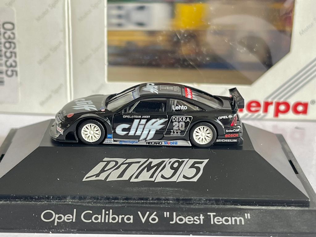 Herpa 20: DTM '95 Opel Calibra V6 "Joest Team", Hobby en Vrije tijd, Modelauto's | 1:87, Ophalen of Verzenden, Zo goed als nieuw