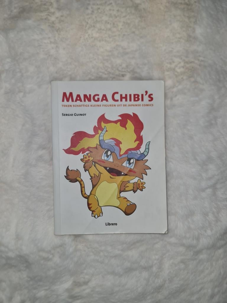 Tekenboek Manga Chibi’s – Sergio Guinot – Leerboek – Cartoon, Gelezen, Verzenden, Tekenen en Schilderen, Sergio Guinot