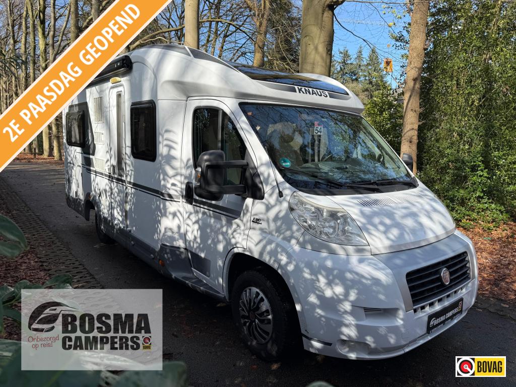Knaus Sun Ti 650 Top-Indeling Airco 80000 km 2009, Ringverwarming, Fiat, Airbags, Luifel