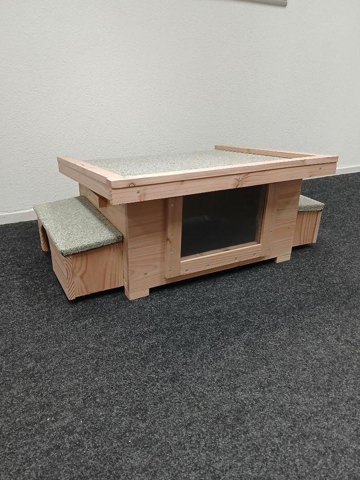 Egelslaaphuis Hedgyhome 1.0 en voederhuis, Dieren en Toebehoren, Knaagdieren en Konijnen | Hokken en Kooien, Nieuw, Hok, Minder dan 60 cm