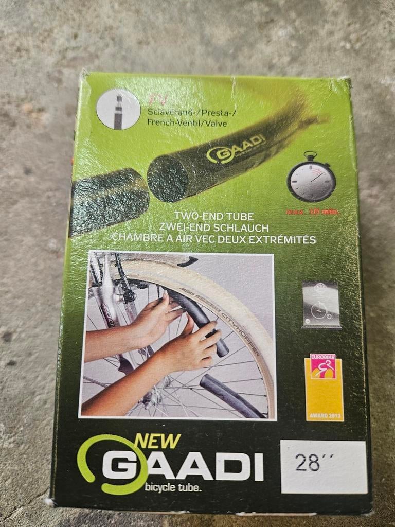 Nieuwe GAADI Binnenband 28'' met twee uiteinden, Fietsen en Brommers, Fietsonderdelen, Band, Ophalen of Verzenden, GAADI, Rubber