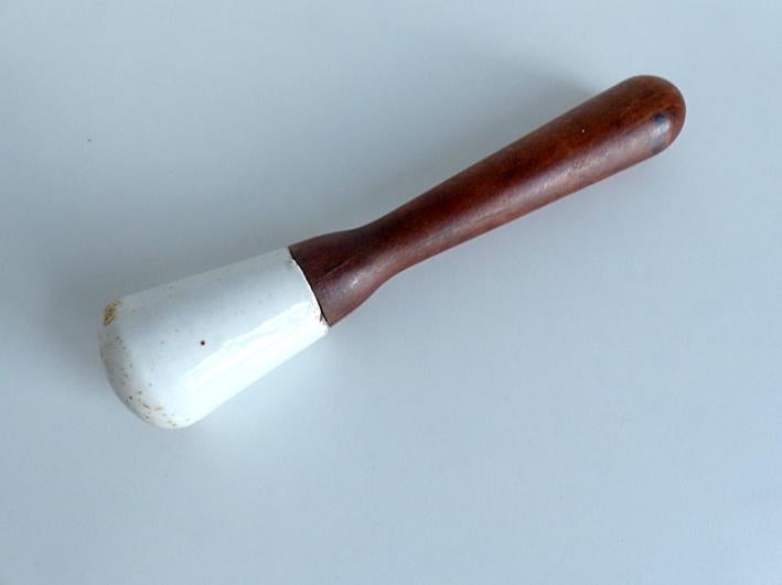Antieke apothekers stamper, Ophalen of Verzenden