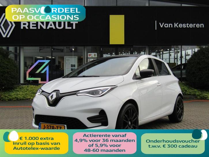 RENAULT Zoe R110 52KWh / (batterijhuur) / 94% SOH / Black Ed, Auto's, Renault, Bedrijf, Te koop, ZOE, ABS, Airbags, Airconditioning