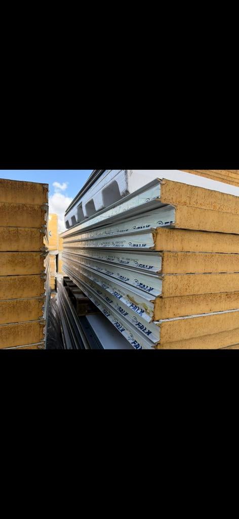 Sandwich panelen wand, Ophalen of Verzenden, Nieuw