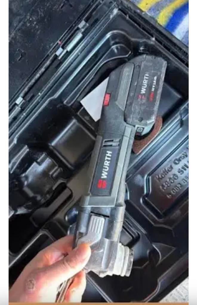 Wurth multitool met 1 accu in koffer, Ophalen of Verzenden, Zo goed als nieuw