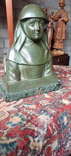 20 30 jaren gesineerd mooi brons 22 cm, Ophalen of Verzenden