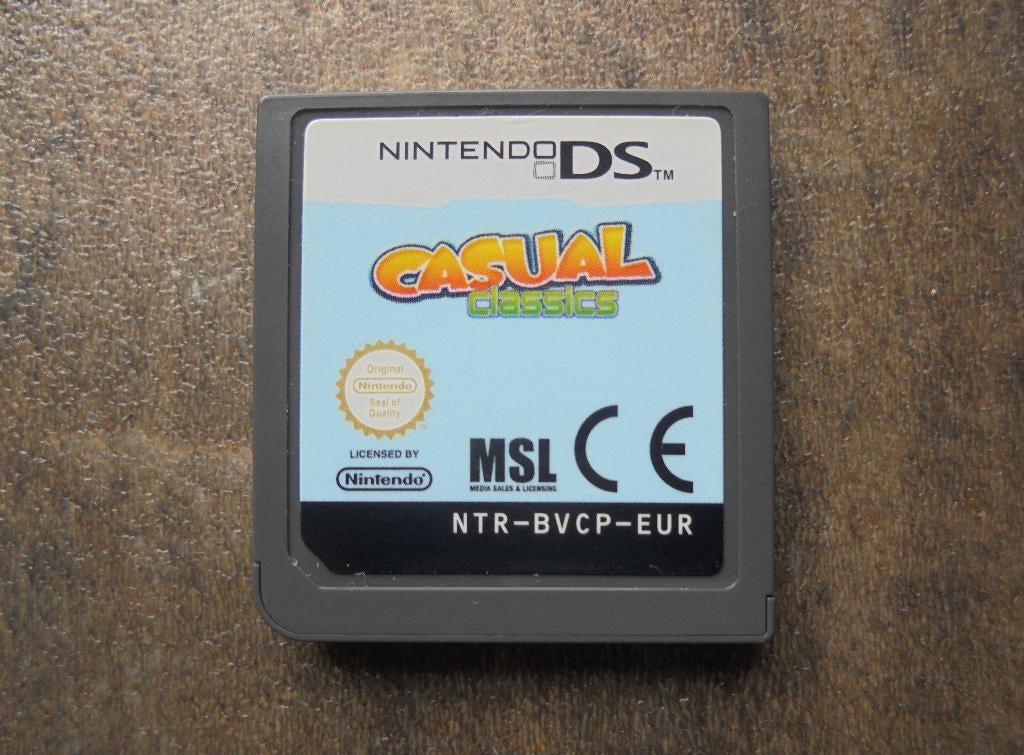 Casual Classics voor DS (zie foto's), Spelcomputers en Games, Games | Nintendo DS, Puzzel en Educatief, Gebruikt, 1 speler, Ophalen of Verzenden