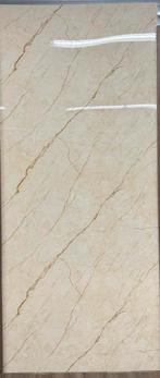 Pvc wandpaneel marmerlook 280 x 122 x 0.3 cm, Ophalen of Verzenden, Nieuw, Overige materialen, Minder dan 20 mm