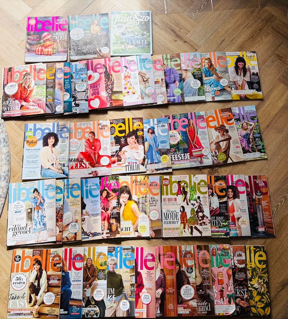 Libelle’s 2025  46 bladen, Boeken, Tijdschriften en Kranten, Ophalen, Zo goed als nieuw, Damesbladen