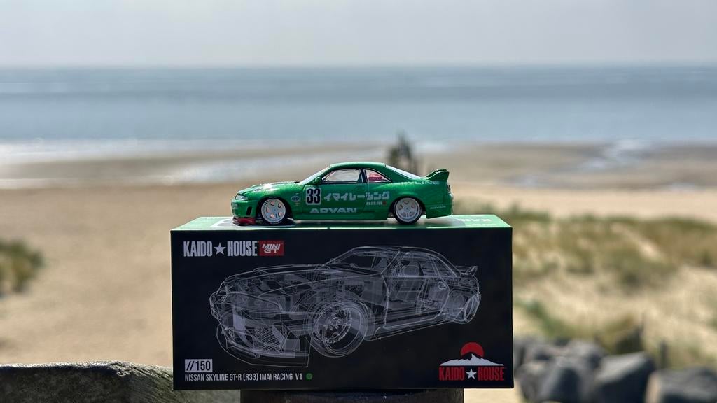 Kaido House Nissan Skyline GT-R R33 IMAI RACING V1 Mini GT, Ophalen of Verzenden, Nieuw, Auto, Overige merken