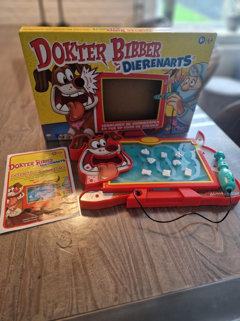 Te koop dr bibber dierenarts in zeer goede staat., Hobby en Vrije tijd, Gezelschapsspellen | Bordspellen, Ophalen, Zo goed als nieuw