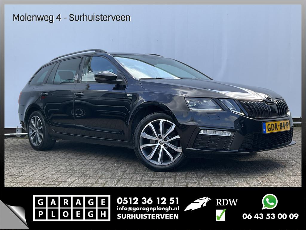Skoda Octavia Combi 1.5 TSI 150PK Aut7 Sport Stoel/Stuurverw, Auto's, Skoda, Gebruikt, Euro 6, 150 pk, Zwart
