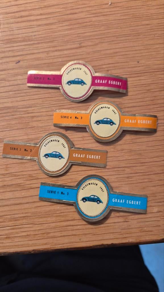 Sigarenbanden Volkswagen, Ophalen, Zo goed als nieuw, Sigarenbandjes