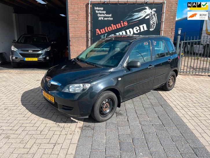 Mazda 2 1.4 Exclusive, Auto's, Mazda, Bedrijf, Te koop, ABS, Airbags, Centrale vergrendeling, Dakrails, Elektrische ramen, Metallic lak