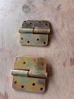 Gegalvaniseerd Scharnieren 9cm, Ophalen, Zo goed als nieuw, IJzer, Scharnier