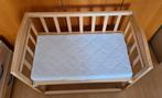 Roba Bedside Crib met matras en lakens, Ophalen of Verzenden, Gebruikt, Wieg