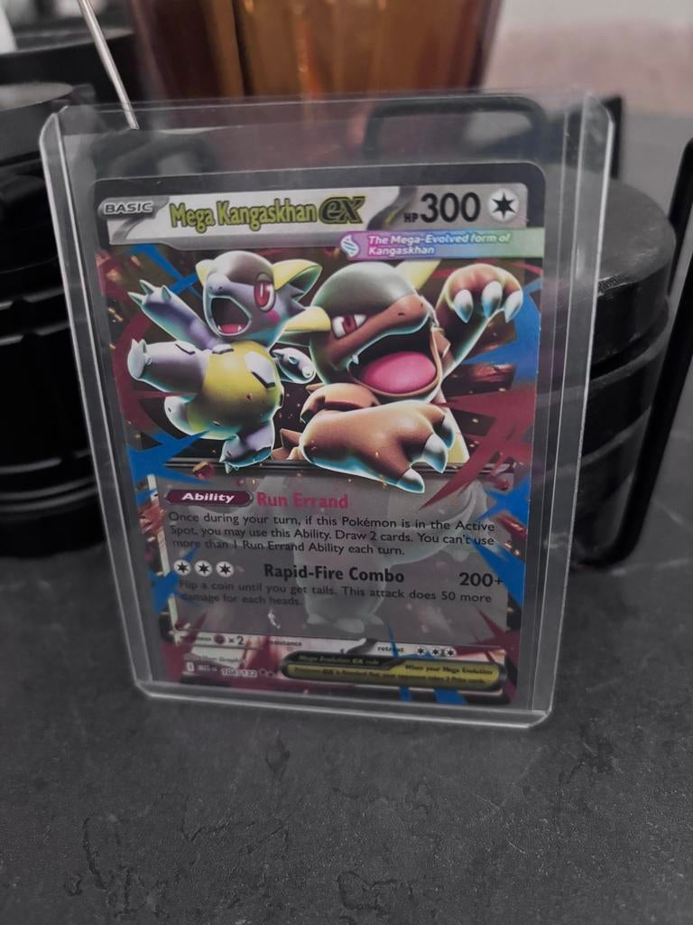 Mega Kangaskhan ex 104/132, Ophalen of Verzenden, Zo goed als nieuw