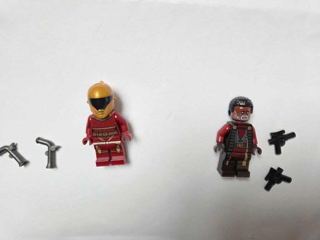 Lego Star Wars Minifiguren: Zori Bliss en Greef Karga, Star Wars, Lego, Ophalen of Verzenden, Zo goed als nieuw