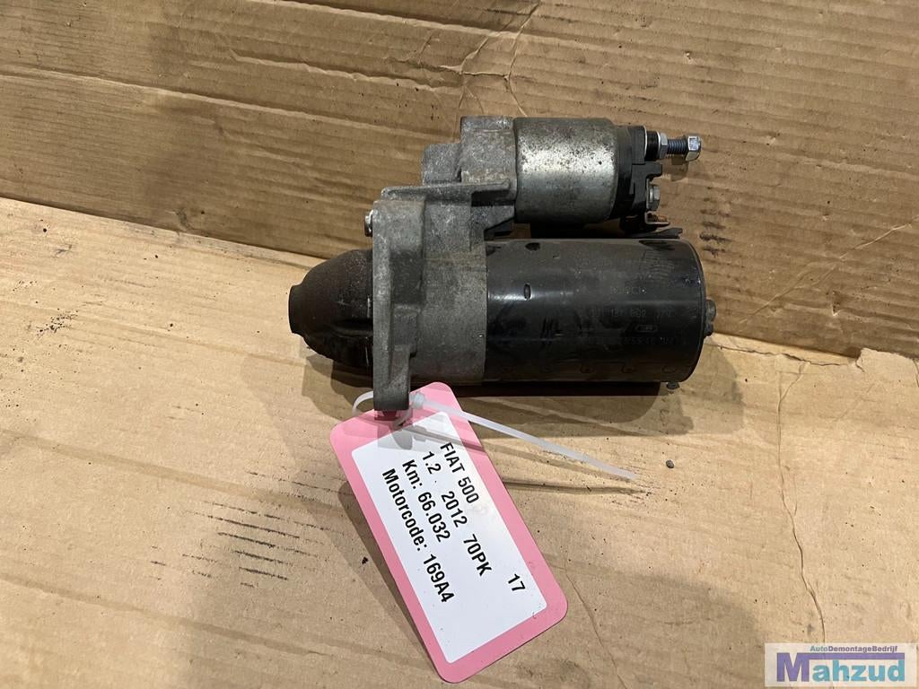 FIAT 500 1.2 Startmotor 0001137002, Gebruikt, Stellantis Europe S.p.A., Ophalen of Verzenden, Info@stellantis.com