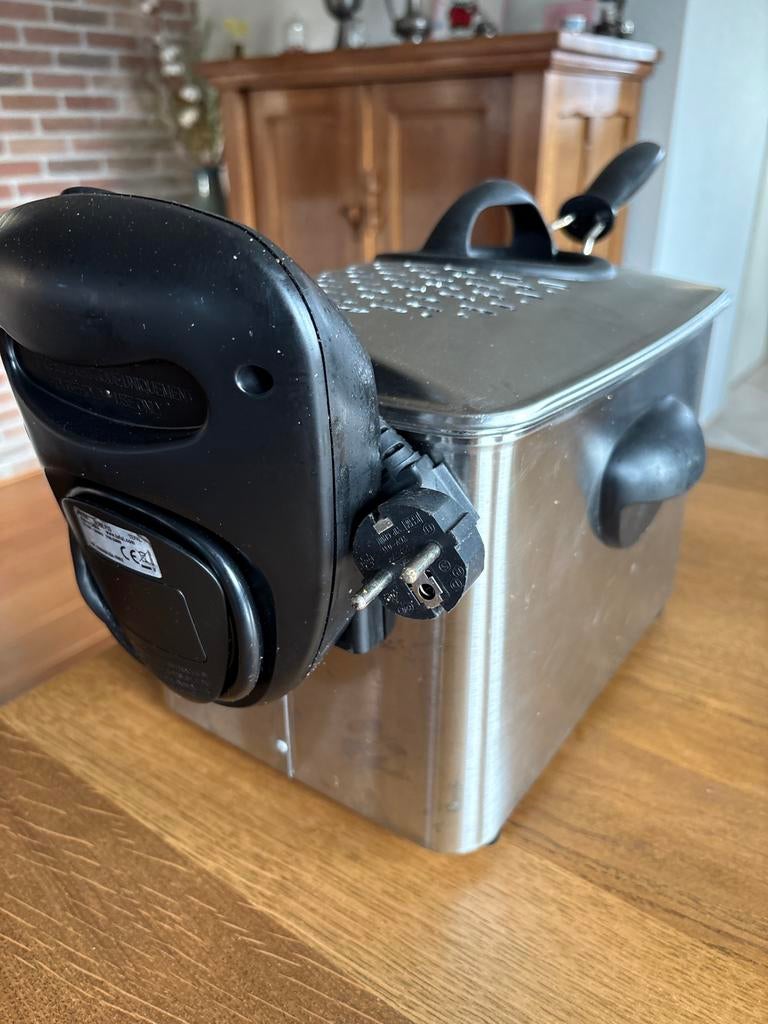 Tefal Frituurpan - Goed Onderhouden, Witgoed en Apparatuur, Frituurpannen, 3 tot 4 liter, Ophalen of Verzenden, Gebruikt, Uitneembare binnenpan