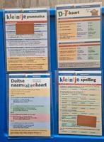 Walvaboek Grammatica Kaarten: D-T, Naamvallen, Spelregels, Zo goed als nieuw, MBO, Alpha, Jan Heertje